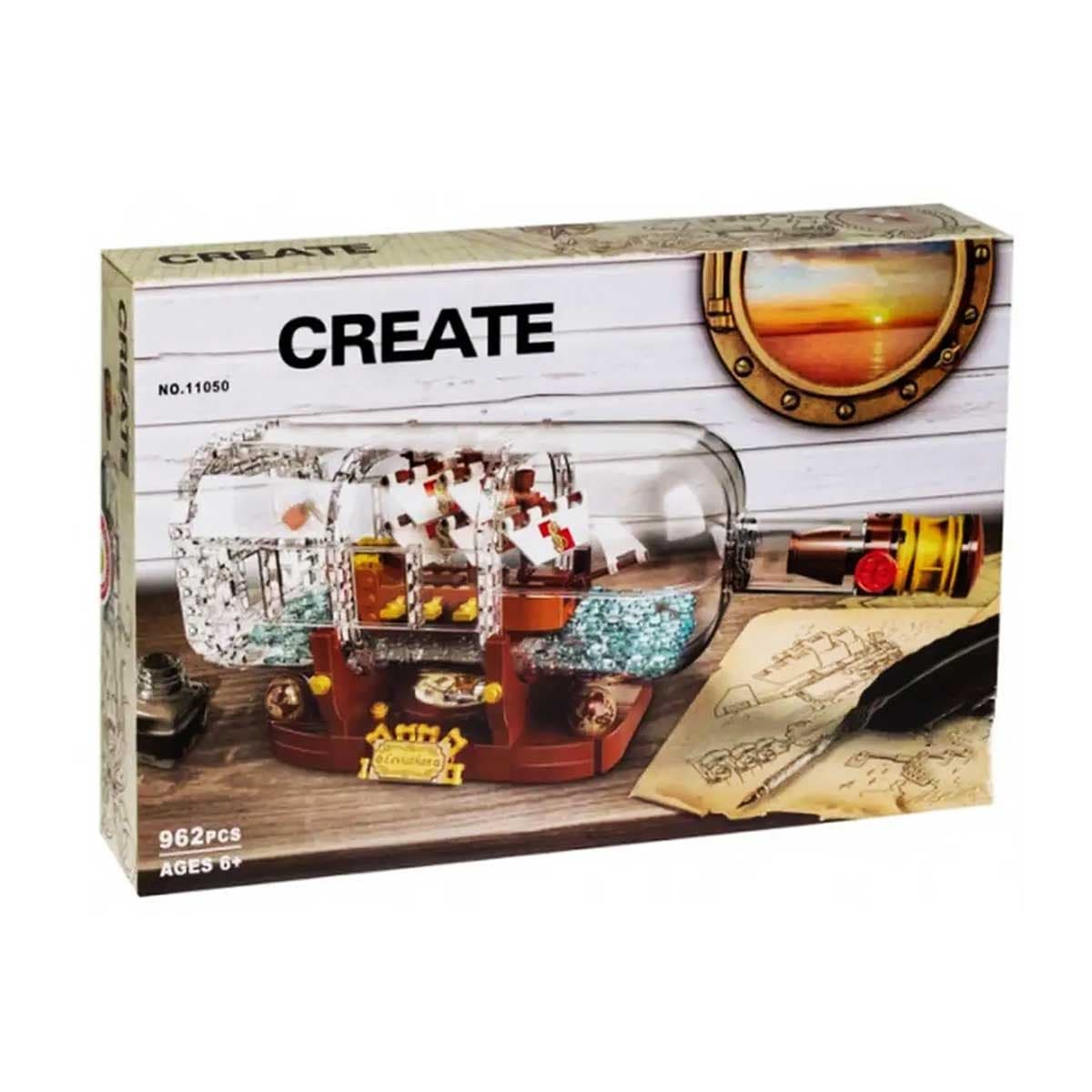 لگو ایده ها کشتی در یک بطری Ship in a Bottle مدل 11050 — تصویر ۲