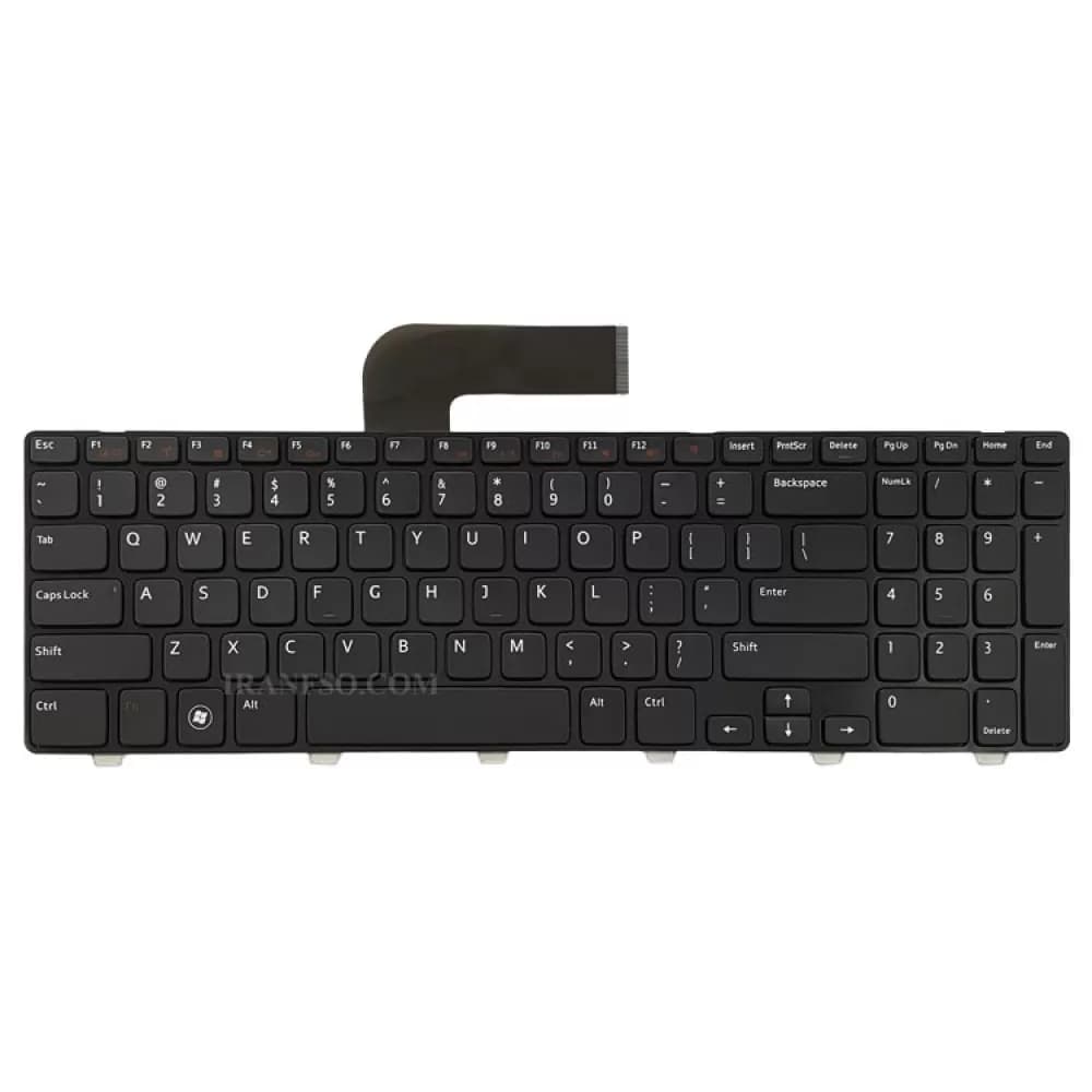 کیبرد لپ تاپ دل Inspiron 5110 مشکی-با فریم — تصویر ۶