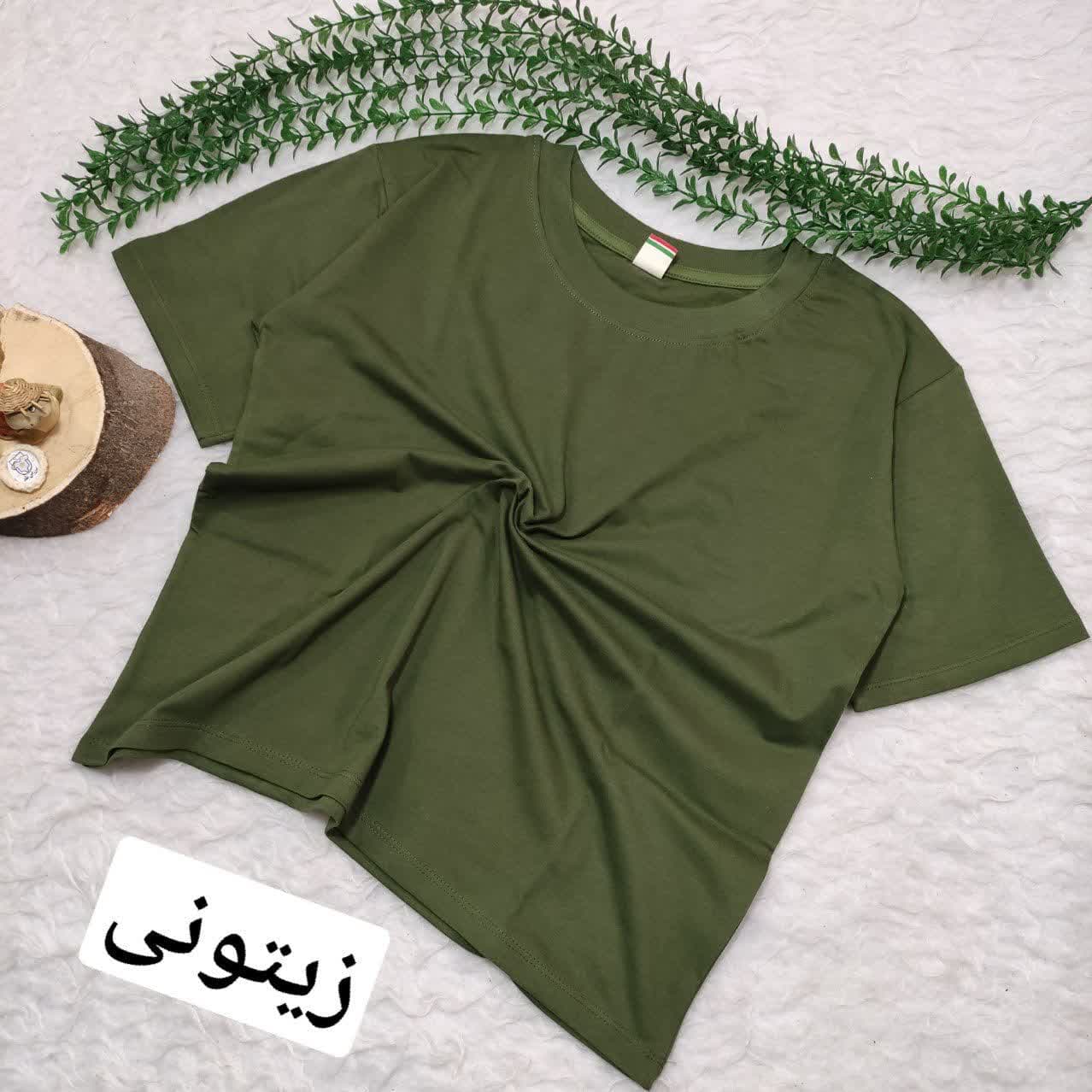 تیشرت بیسیک خانوادگی| قواره آزاد و لش (مناسب ۱۰ سال تا بزرگسال) — تصویر ۴