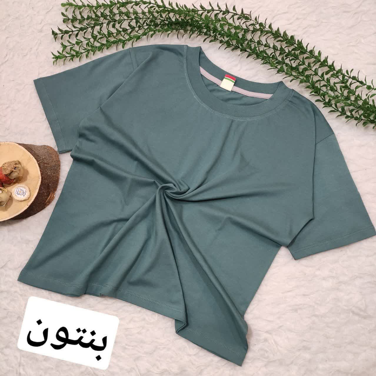 تیشرت بیسیک خانوادگی| قواره آزاد و لش (مناسب ۱۰ سال تا بزرگسال) — تصویر ۷
