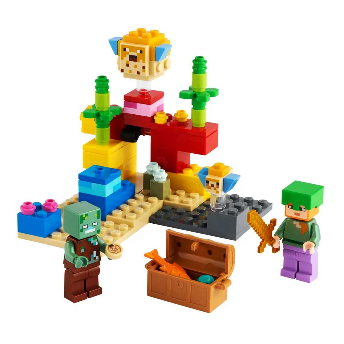 لگو ماینکرافت مدل صخره مرجانی The Coral Reef کد 11584