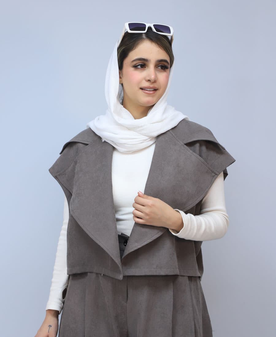 ست | مدل ست مایلا سیلک کد 1582 – طوسی — تصویر ۲