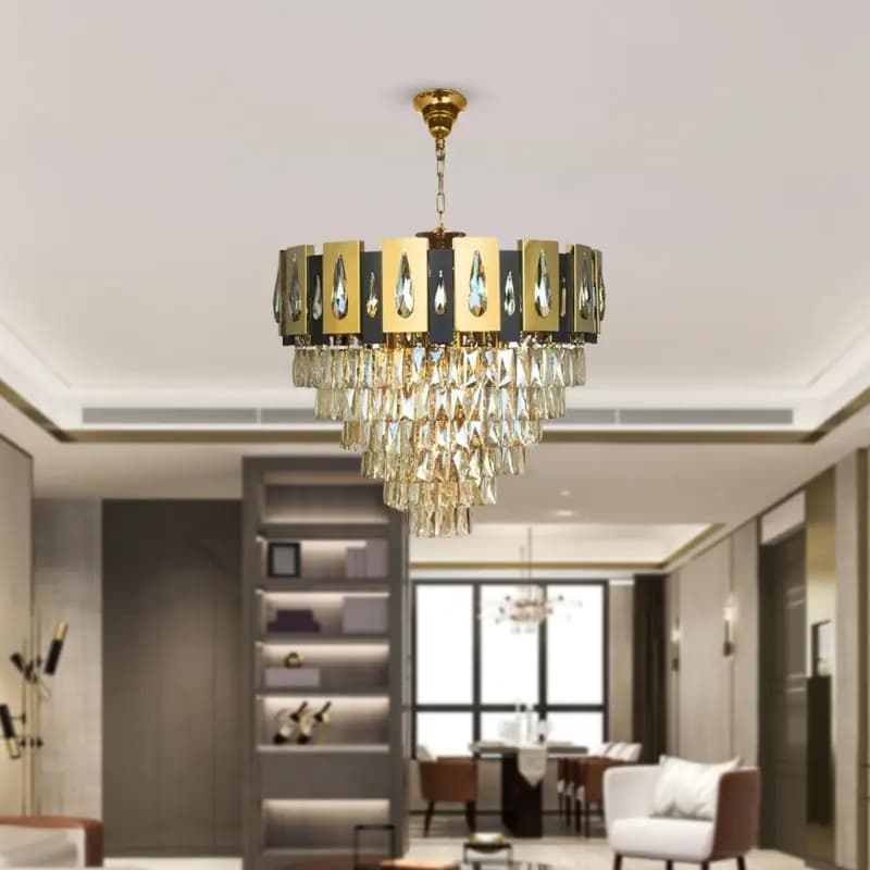لوستر کریستالی چشمه نور N2688 — تصویر ۳