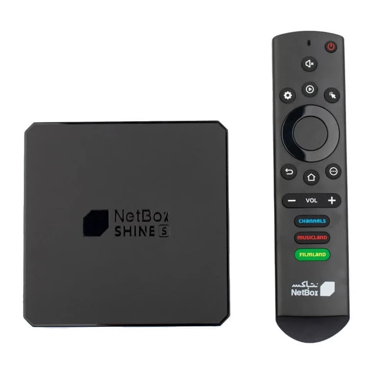 اندروید باکس نت باکس شاین اس مدل NetBox Shain S