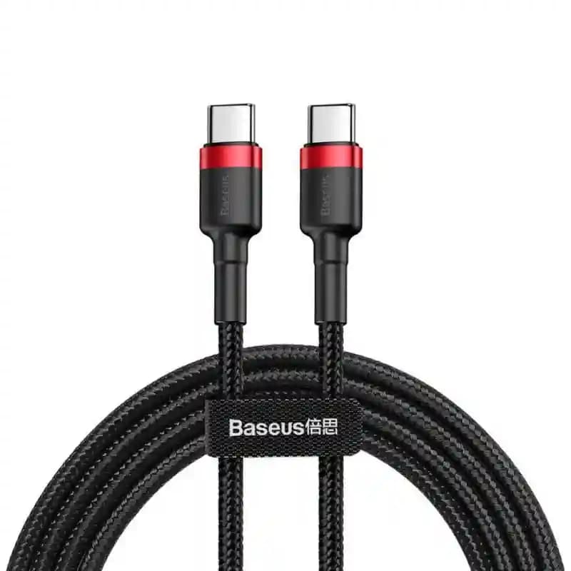 کابل تبدیل USB-C به USB-C باسئوس مدل CATKLF-G91 طول 1 متر