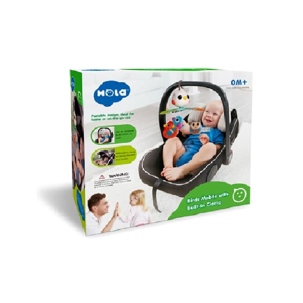 آویز موزیکال تخت و کریر نوزاد هولاتویز کد E995A