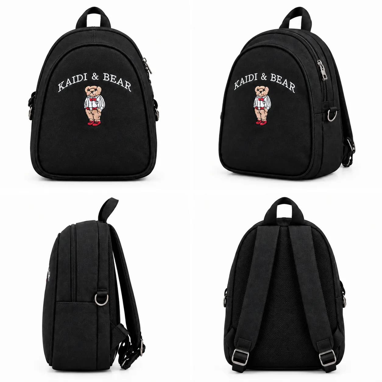 🎒 کوله دخترانه مدل 72042 | KAIDI & BEAR — تصویر ۲
