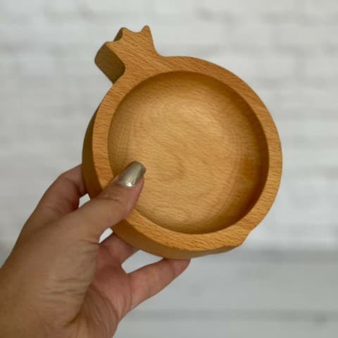 پیاله انار چوبی Z31 — تصویر ۲