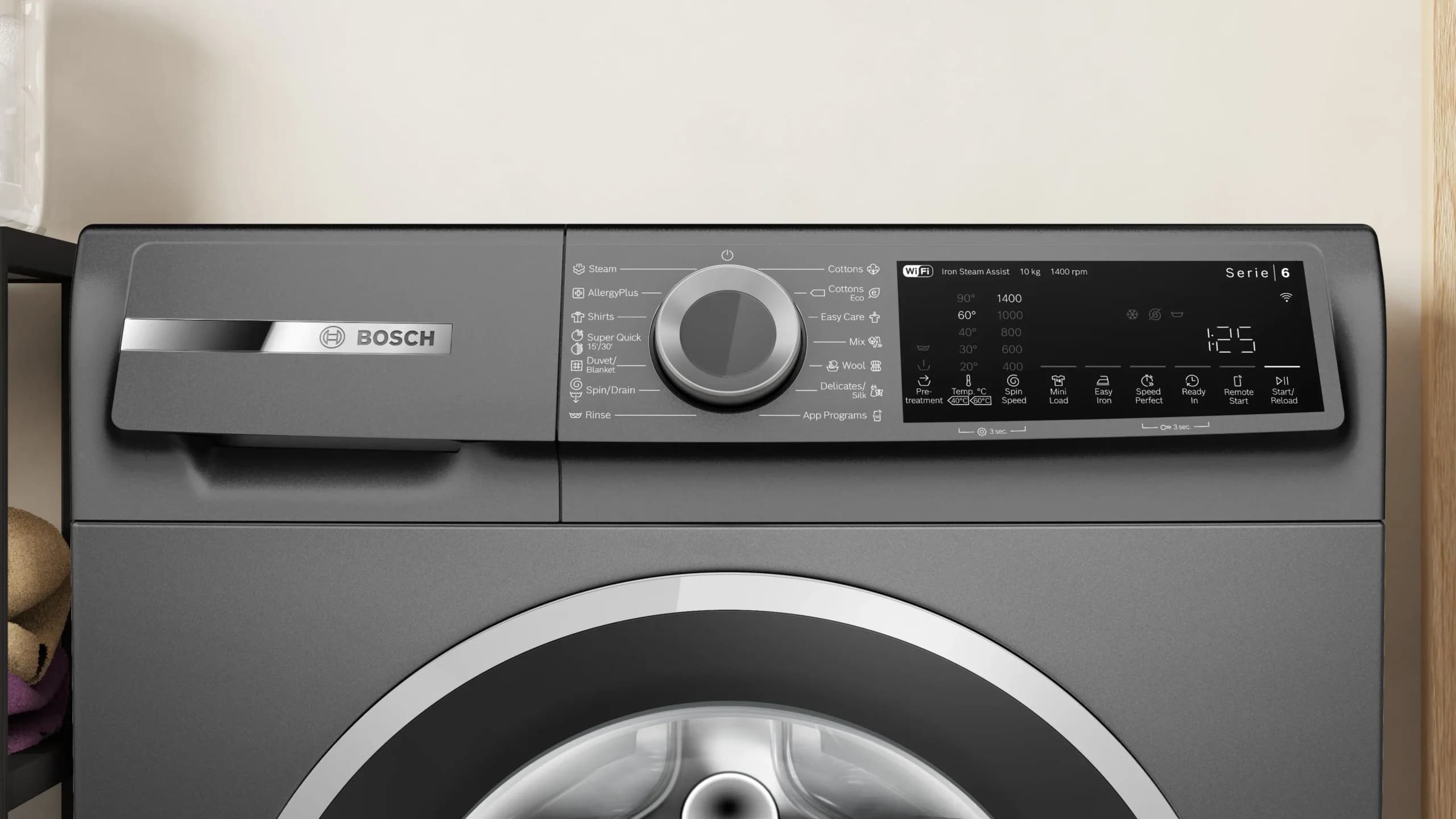 ماشین لباسشویی بوش مدل WGK254ZR — تصویر ۳