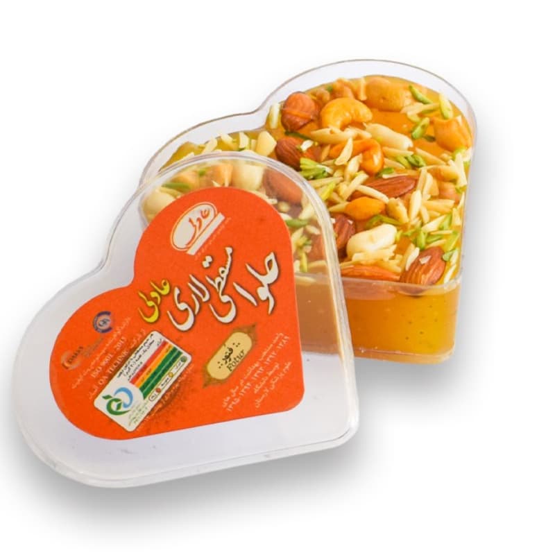 حلوا مسقطی لاری جعبه کریستالی قلبی میخک – عادلی