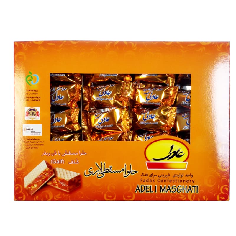 حلوا مسقطی مجلسی با نان ویفر گلس – عادلی