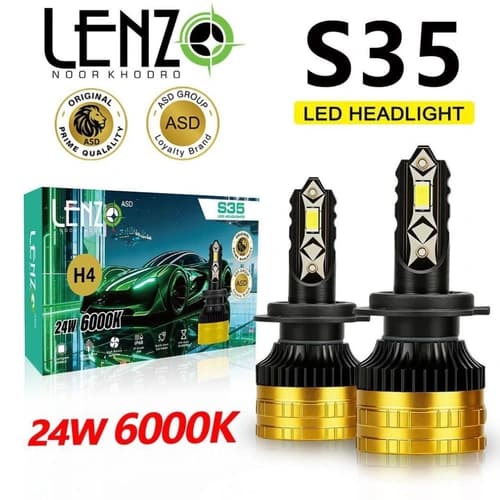 هدلایت خودرو برند لنزو مدل s35 پایه H7