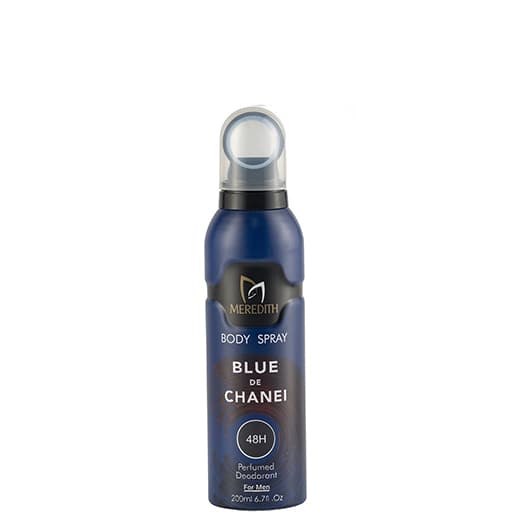 اسپری بدن مردانه مردیت مدل Blue de Chanel — تصویر ۳