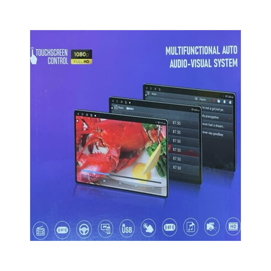 مانیتور تک دین خودرو مدل gt 9980 — تصویر ۳