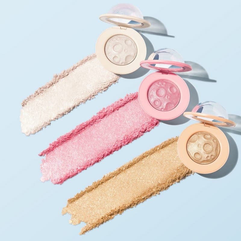 هایلایتر کهکشانی مدل Glow Highlighter فضایی حجم ۵ گرم — تصویر ۲