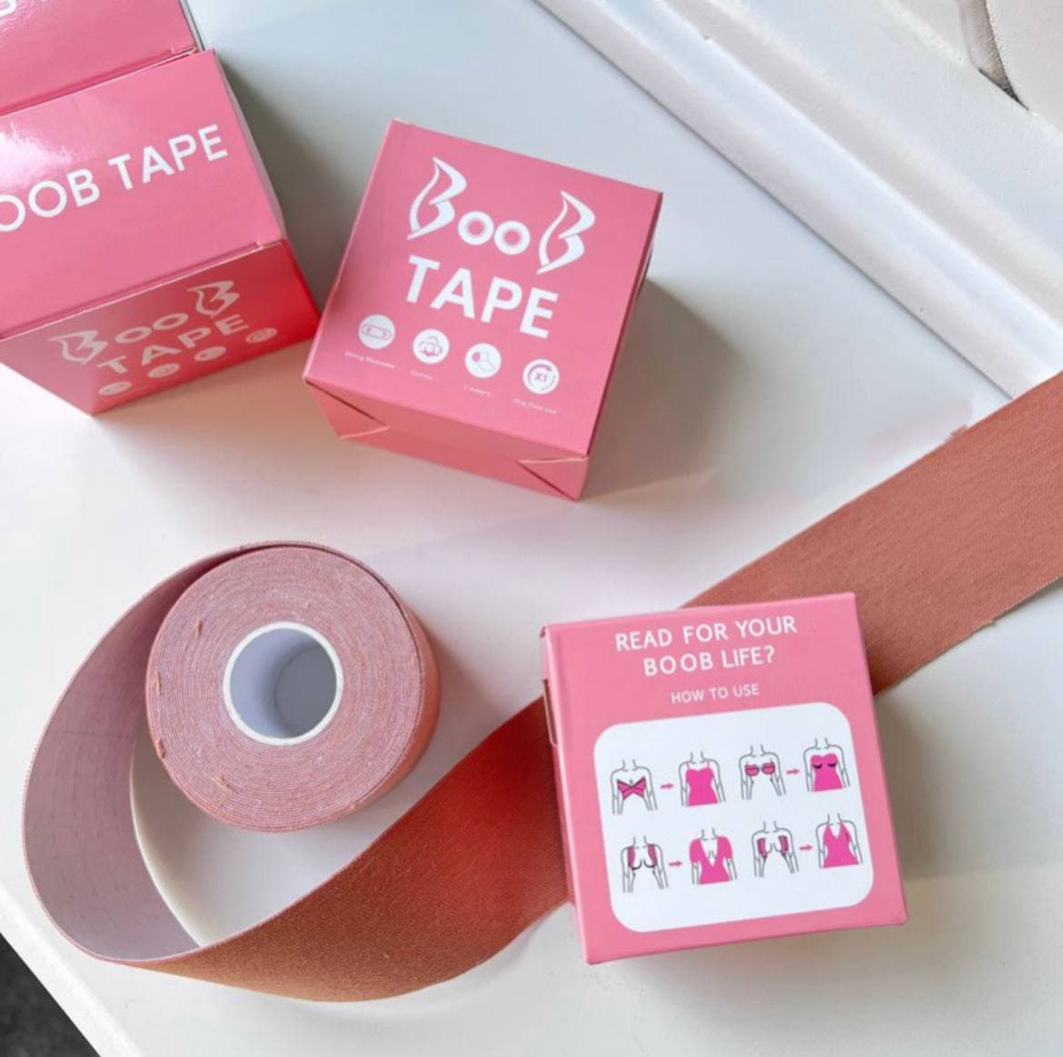 چسب لیفت سینه رولی BooB Tape — تصویر ۳