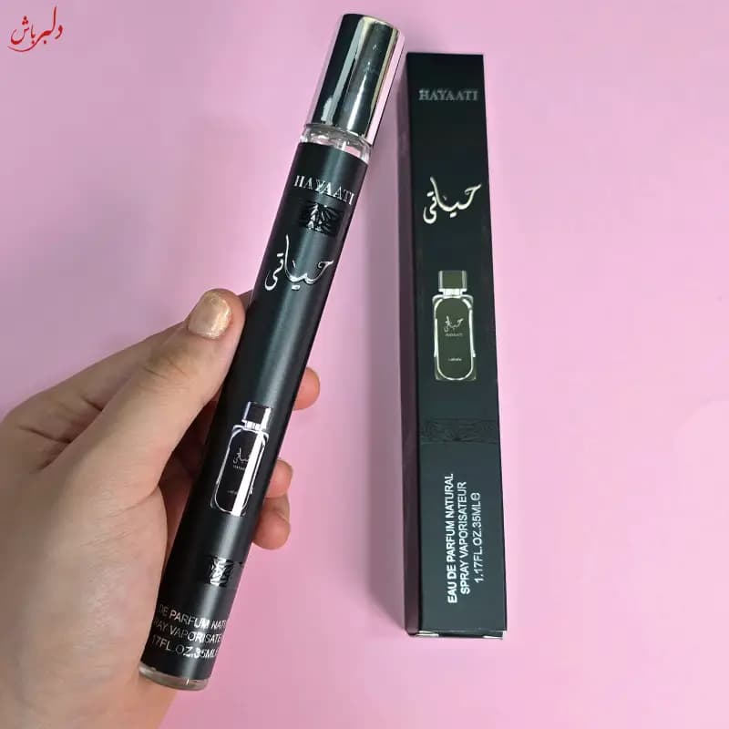 ادکلن قلمی حیاتی مشکی 35 میل — تصویر ۶