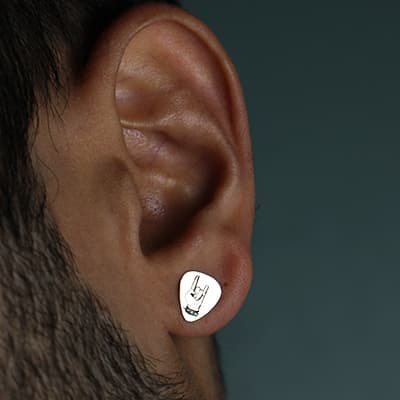 پیرسینگ نقره راک — تصویر ۲