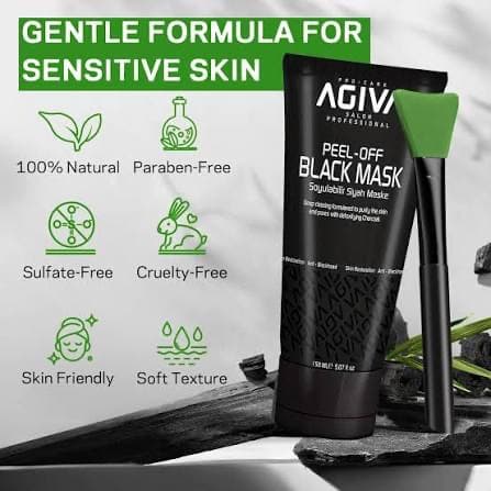 ماسک صورت پیل آف آگیوا Peel-Off AGIVA — تصویر ۵