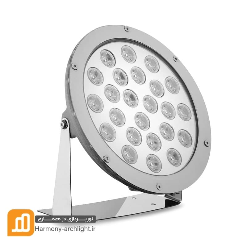 چراغ استخری روکار 24 وات تک رنگ