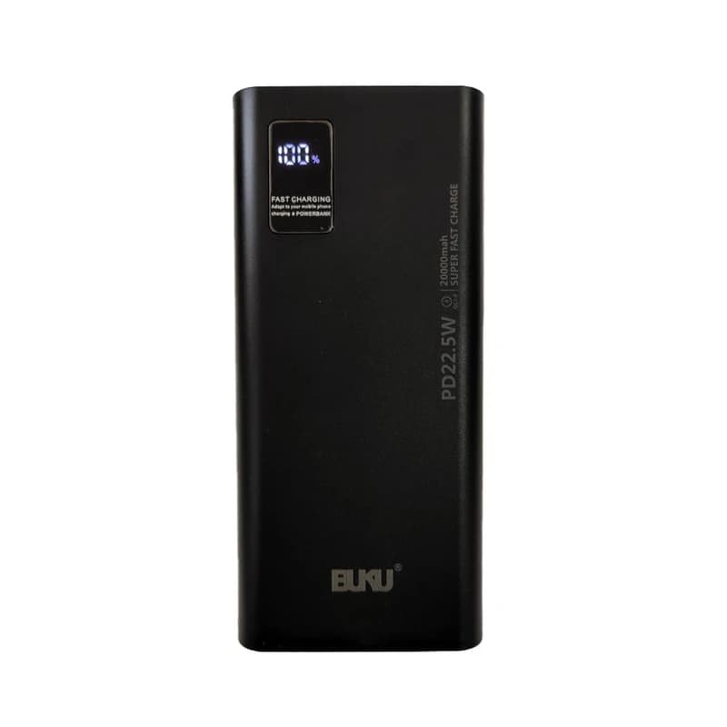 پاوربانک 20000 میلی آمپر بوکو 22.5 وات مدل Buku MG-G106