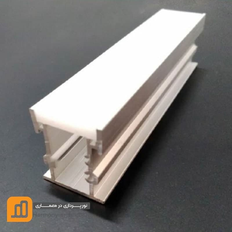 پروفیل چراغ خطی تک ردیف دفنی کدPR-1208 — تصویر ۲