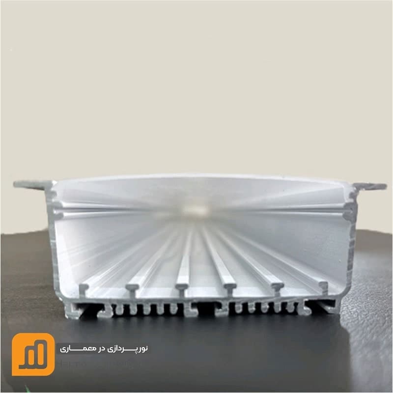 پروفیل 5 ردیف چراغ خطی توکار کدPR-1210 — تصویر ۴
