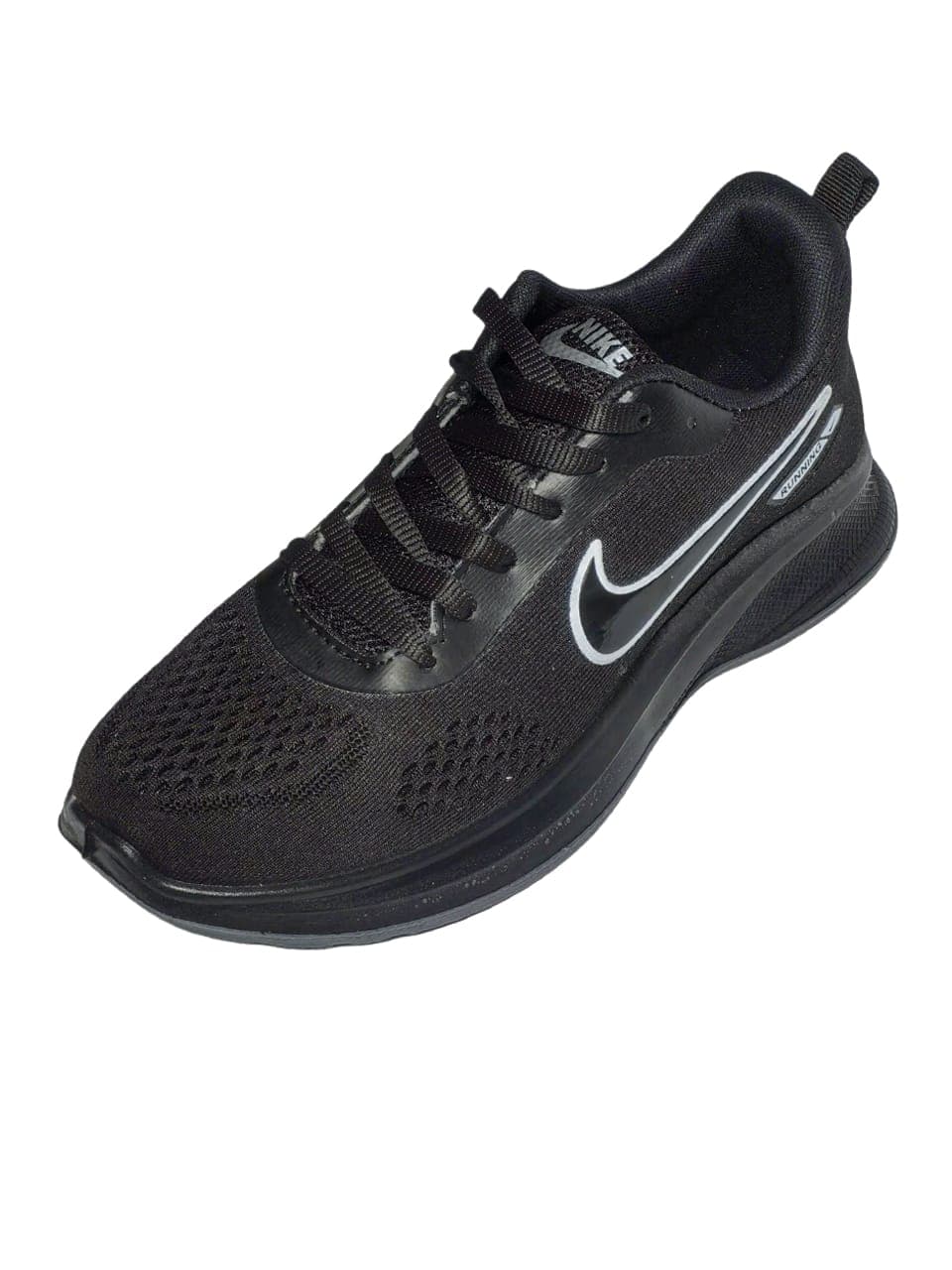 کفش اسپرت رانینگ طرح نایک Nike زنانه تمام مشکی