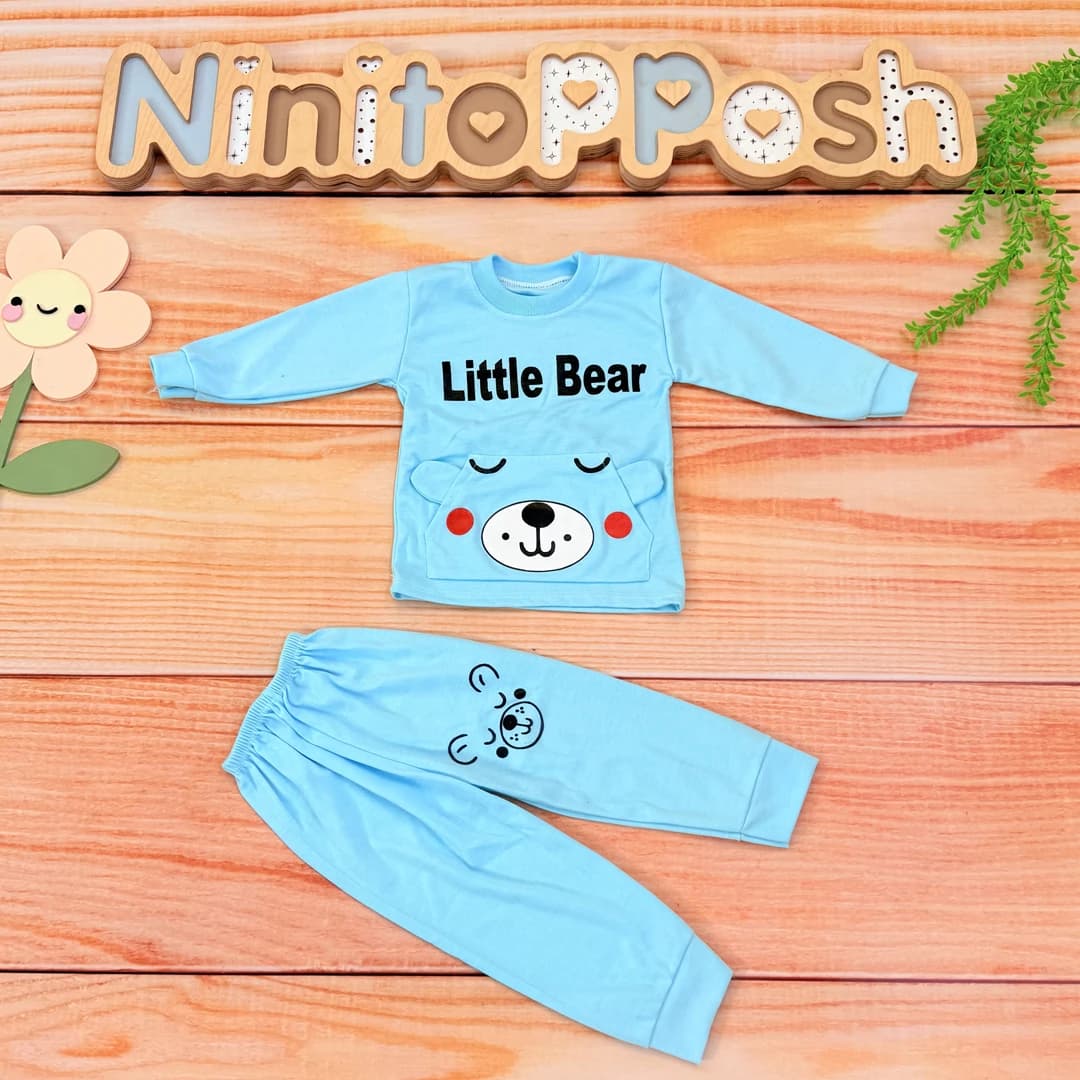 ست بلوز شلوار Little Bear جیبدار بچگانه — تصویر ۴