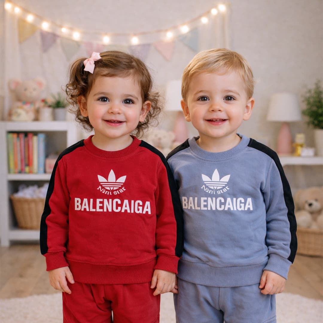 ست بلوز شلوار BALENciaga بچگانه