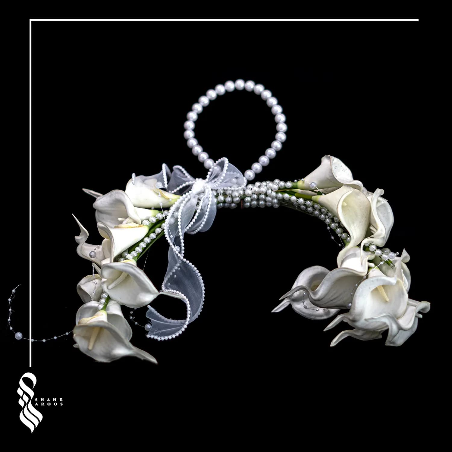 دسته گل عروس کد 25