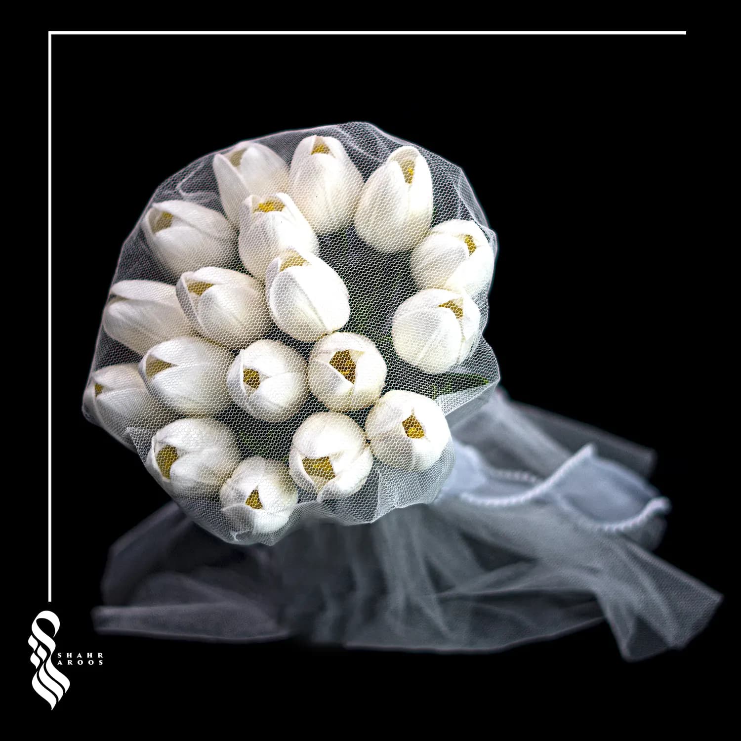 دسته گل عروس کد 23