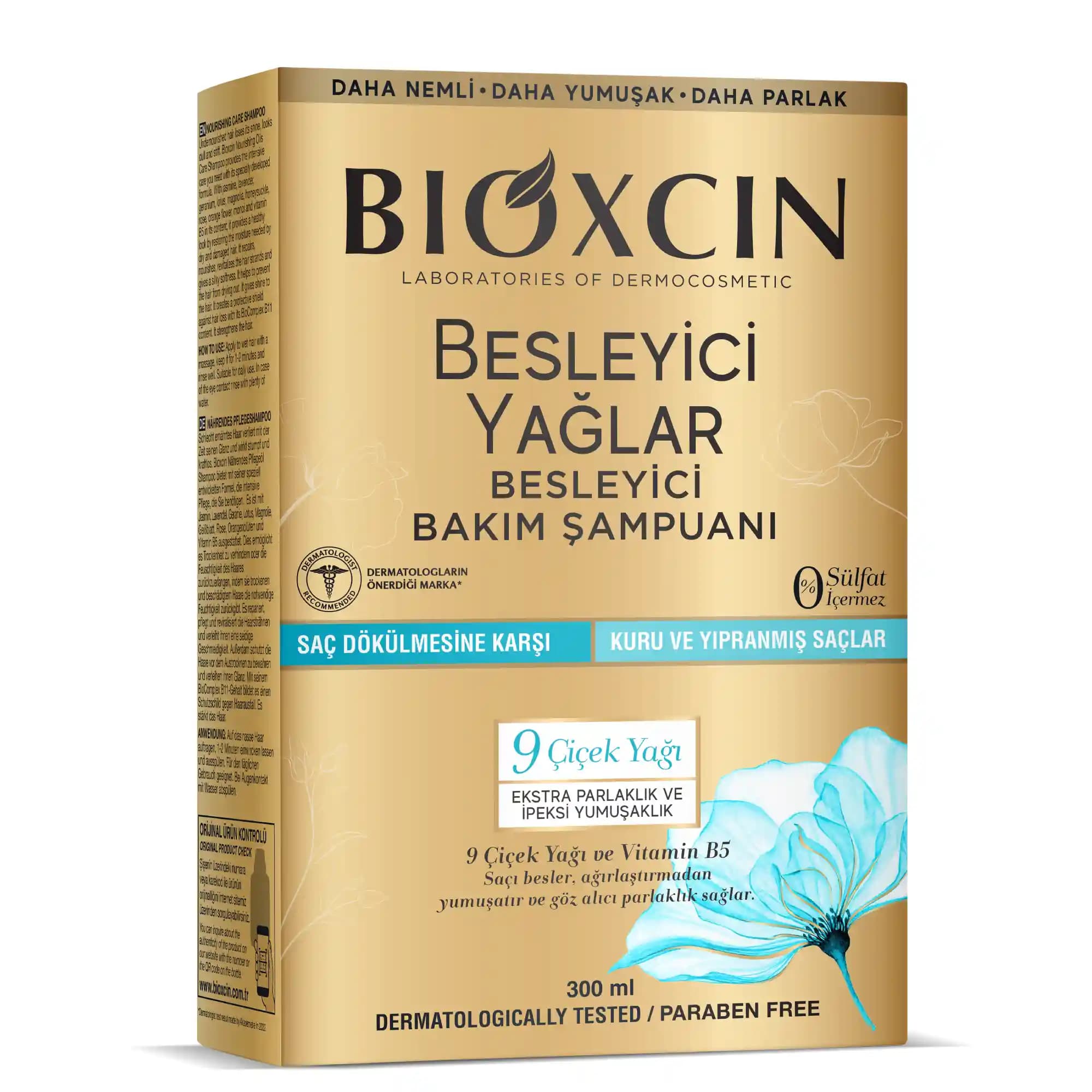 شامپو ضدریزش بیوکسین BIOXCIN (موی خشک و آسیب دیده) — تصویر ۲