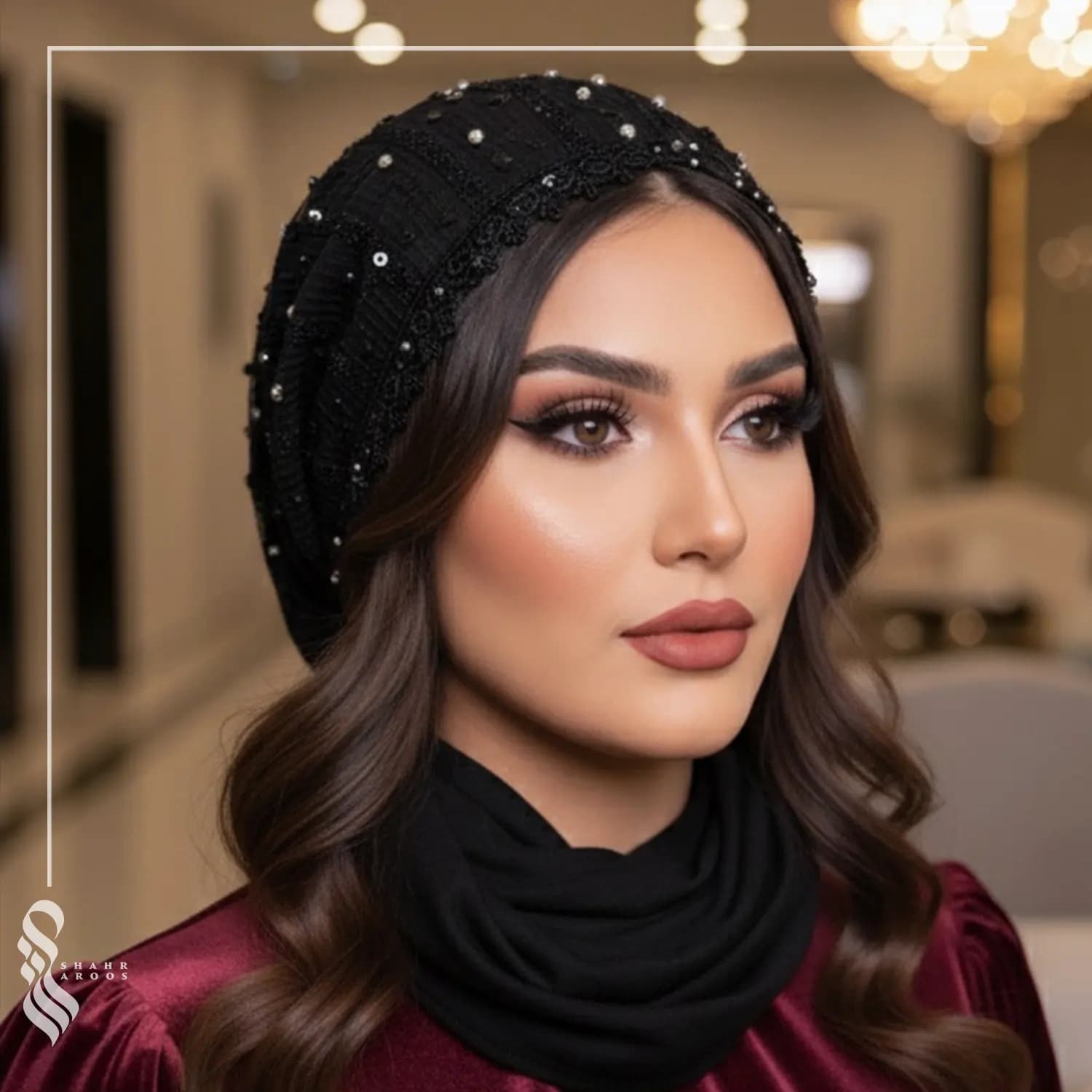 توربان مشکی کد 39 — تصویر ۲