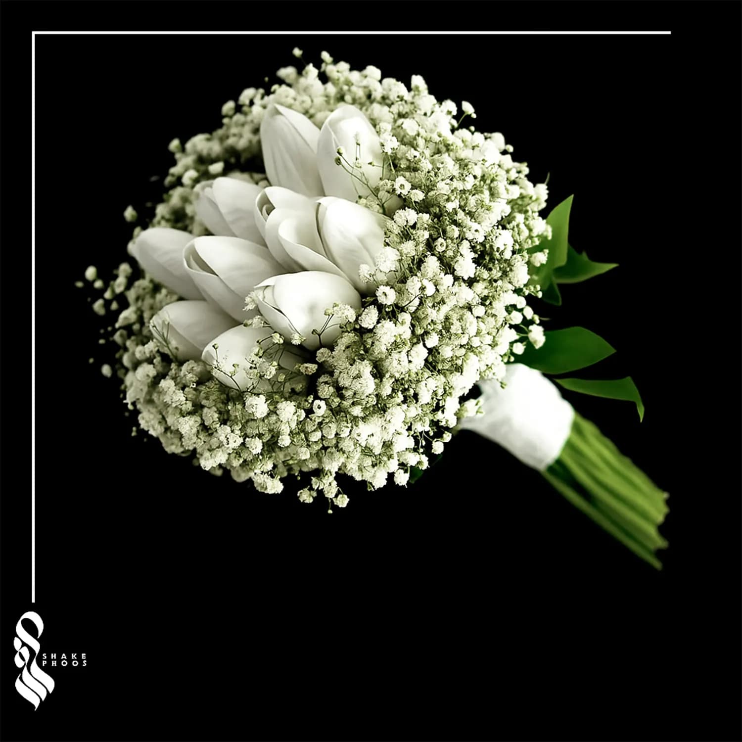 دسته گل عروس کد 17
