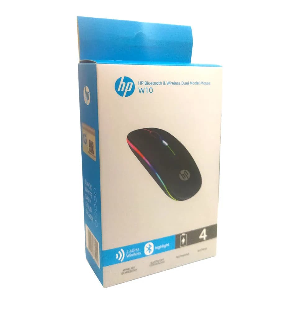 موس بی سیم HP مدل W10 RGB — تصویر ۶