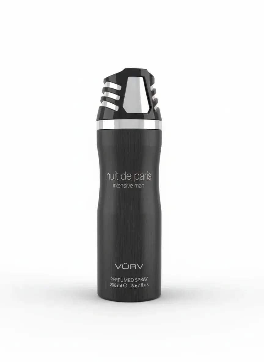 اسپری بدن VURV Nuit de Paris Intensive Man مردانه حجم 200 میل