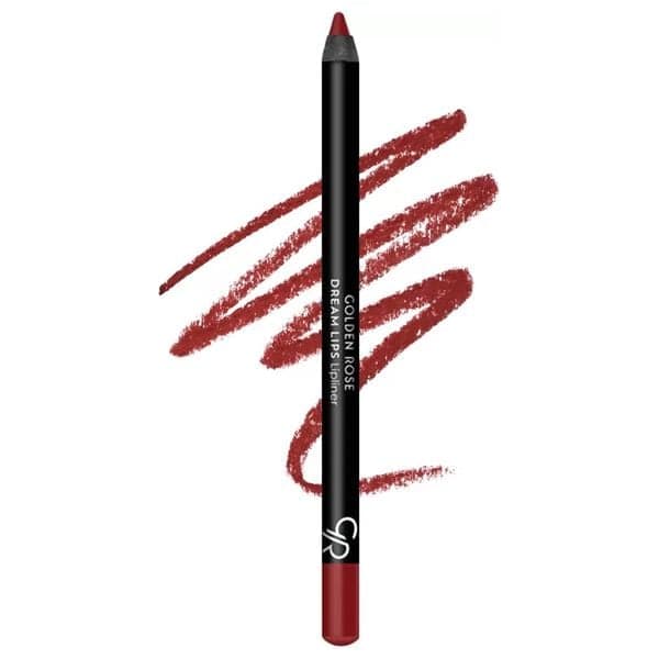 مداد دور لب Dream Lips گلدن رز شماره 527 | رنگ قرمز جیگری — تصویر ۷