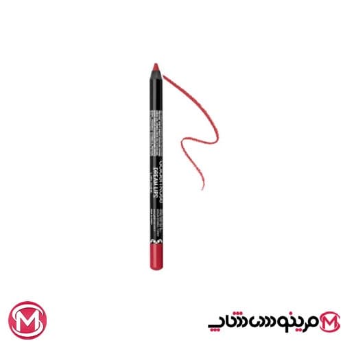 مداد لب گلدن رز مدل Dream Lips شماره 513 | رنگ قرمز کلاسیک ملایم — تصویر ۷