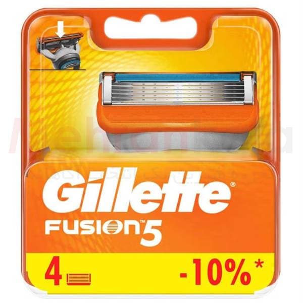 تیغ یدک ژیلت(Gillette) مدل 5 Fusion بسته 4 عددی — تصویر ۹