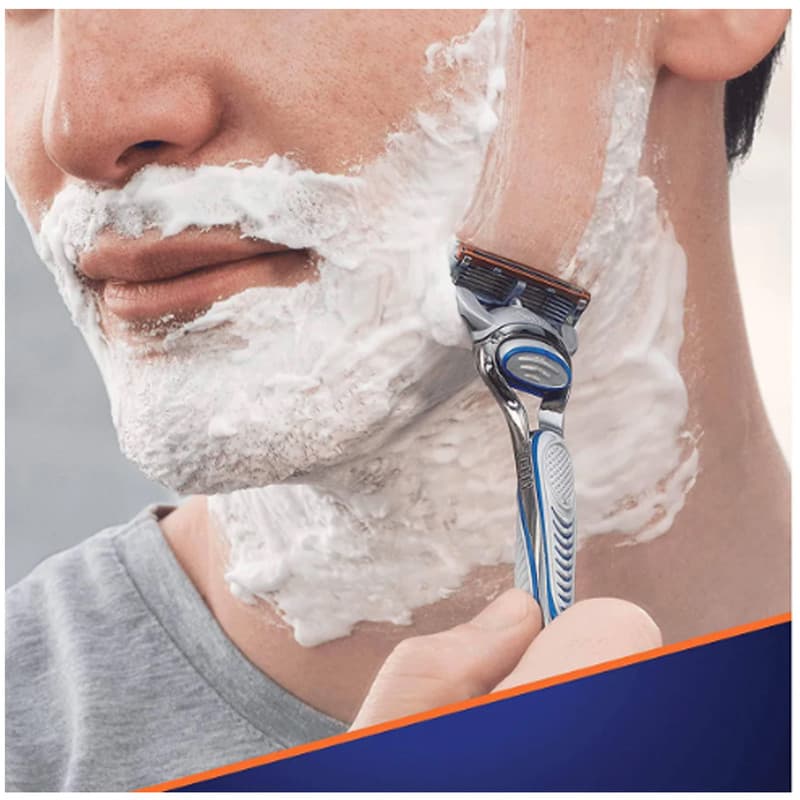 تیغ یدک ژیلت(Gillette) مدل 5 Fusion بسته 4 عددی — تصویر ۶