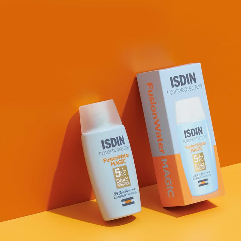 فلوئید ضدآفتاب بدون رنگ SPF 50 مدل Fusion Water Magic، حجم 50 میلی‌لیتر — تصویر ۵