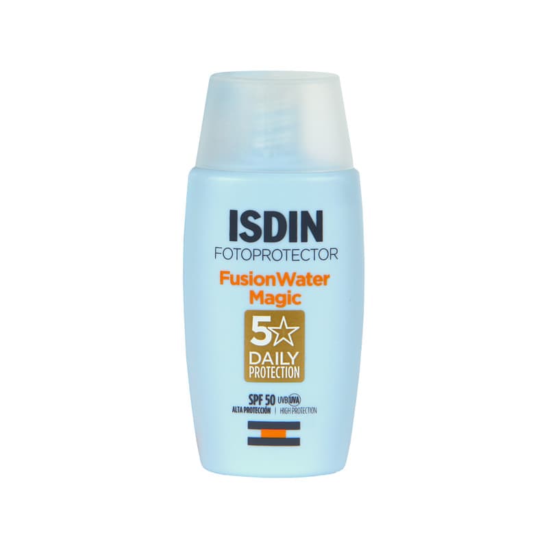 فلوئید ضدآفتاب بدون رنگ SPF 50 مدل Fusion Water Magic، حجم 50 میلی‌لیتر