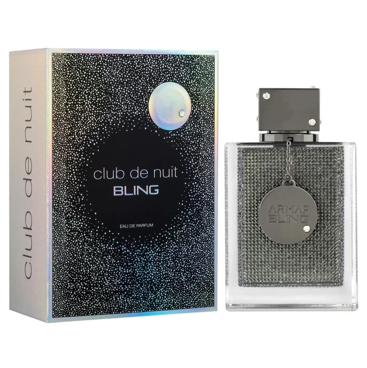 عطر ادکلن مردانه کلاب د نایت بلینگ برند آرماف حجم 105 میلClub de Nuit Bling Armaf