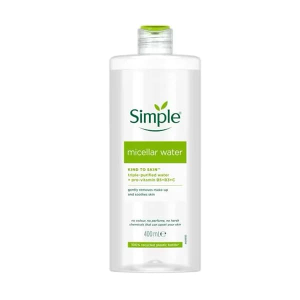 میسلار واتر سیمپل Simple مدل Kind To Skin حجم 400ml