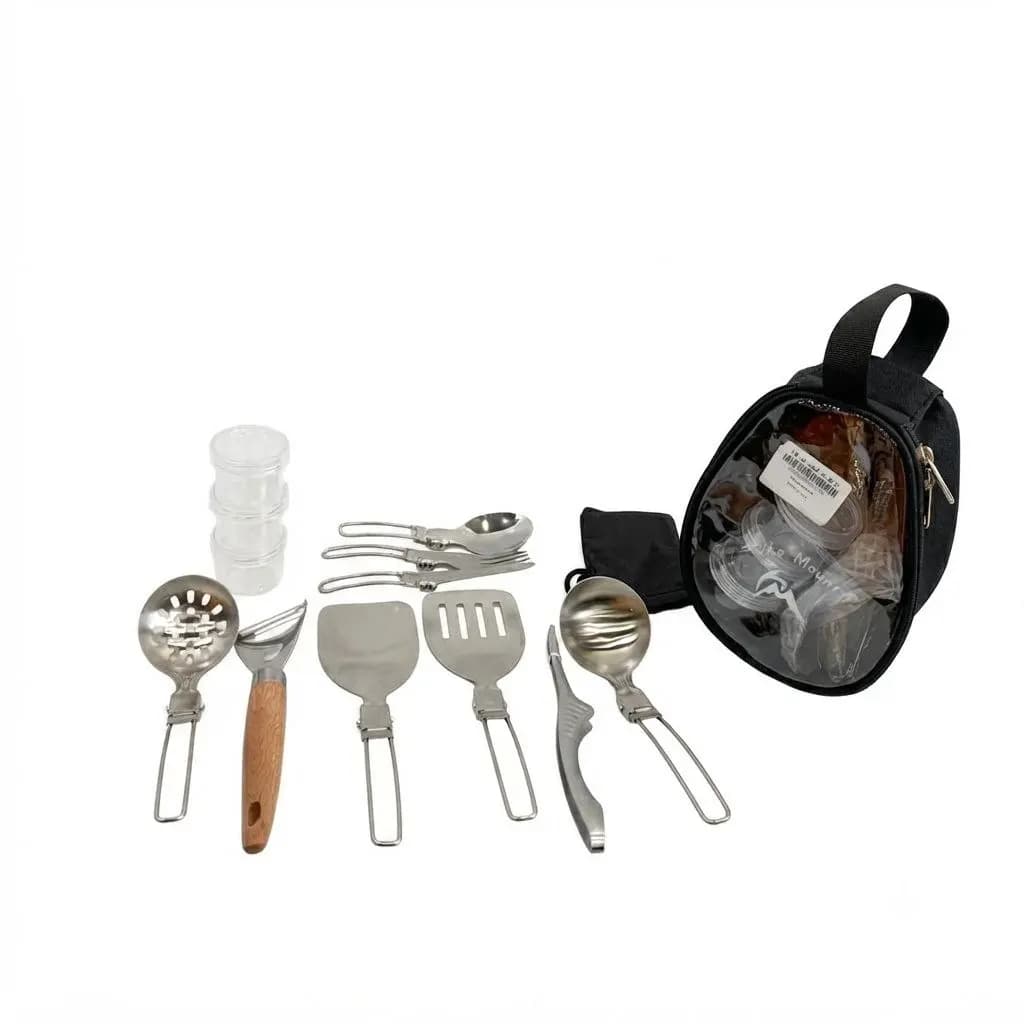 ست ابزار آشپزی سفری کمپینگ (Camping Cookware Set)