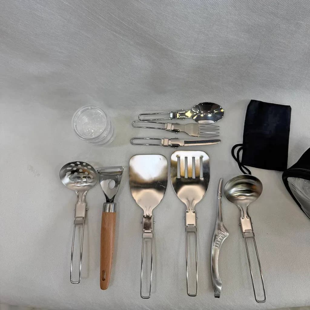 ست ابزار آشپزی سفری کمپینگ (Camping Cookware Set) — تصویر ۶