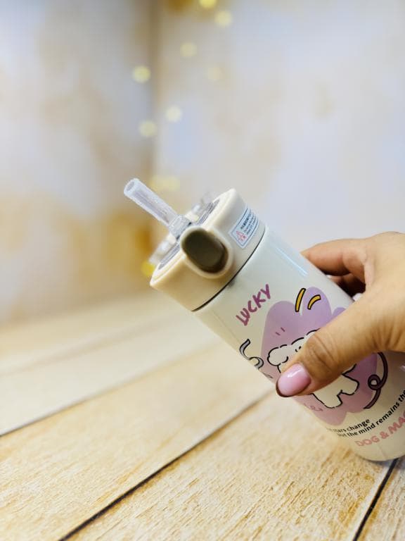 مینی تراول ماگ نی نوش YOUCUP سگ پاپی کوچک 380 میل کد 3429 — تصویر ۶