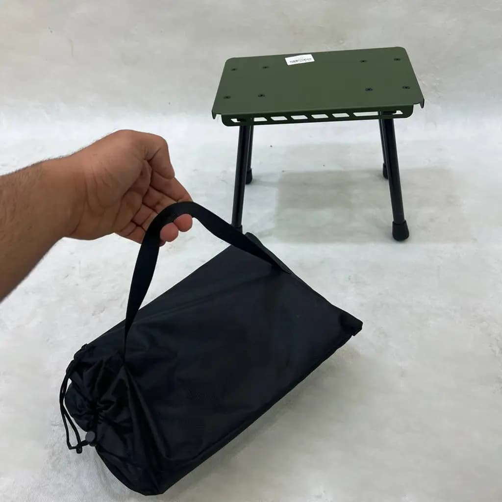 میز کمپینگ تاشو آلومینیومی با کیف حمل — تصویر ۶