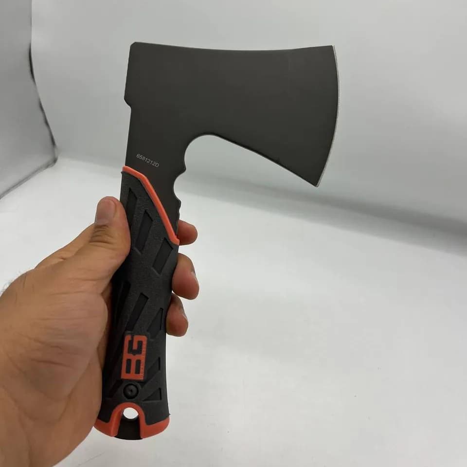 تبر کمپینگ و بقا (Hatchet) با تیغه فولادی مقاوم — تصویر ۴